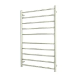Radiant Round Ladder Towel 10 Bars 750x1200mm RTR04 (240V) | Radiant -HERA BATHWARE radiant round ladder towel 10 bars 750x1200mm rtr04 240v radiantbottom leftbrushed satinheated towel railradiant 171840