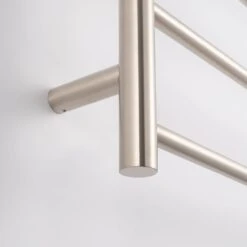 Radiant Round Ladder Towel 8 Bars 530x700mm RTR530 (240V) | Radiant -HERA BATHWARE radiant round ladder towel 8 bars 530x700mm rtr530 240v radiantbottom leftbrushed nickelheated towel railradiant 480467