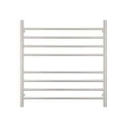 Radiant Round Ladder Towel 8 Bars 750X750mm RTR06 (240V) | Radiant -HERA BATHWARE radiant round ladder towel 8 bars 750x750mm rtr06 240v radiantbottom leftbrushed satinheated towel railradiant 799436