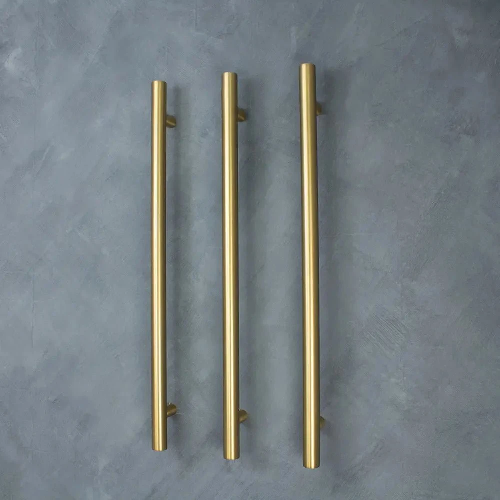 Radiant Vertical Single Heated Towel Bar (12v) - Brushed Gold 6 Radiant Vertical Single Heated Towel Bar (12v) - Brushed Gold - Image 6