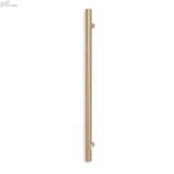 Radiant Vertical Single Heated Towel Bar (12v) - Champagne