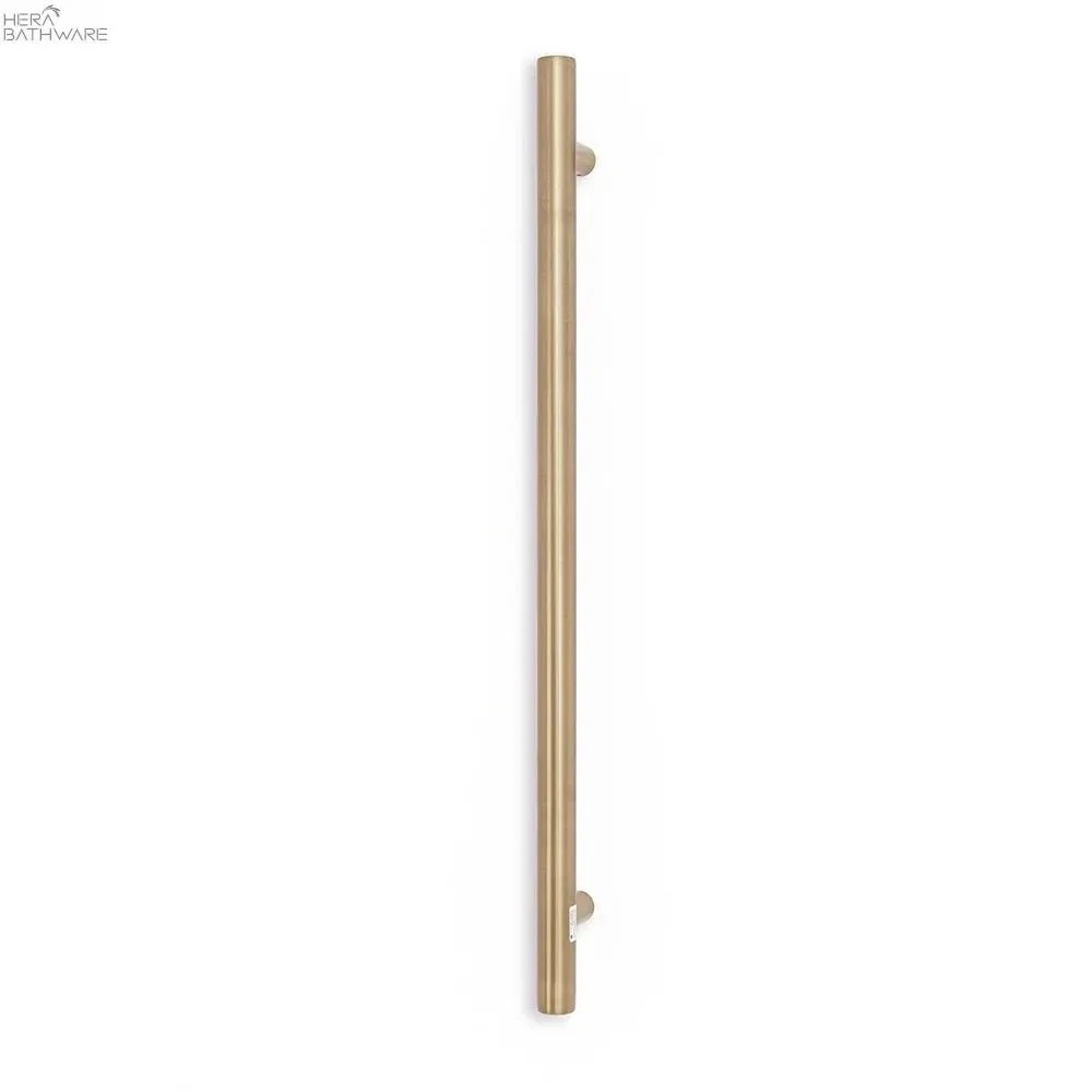 Radiant Vertical Single Heated Towel Bar (12v) - Champagne 1 Radiant Vertical Single Heated Towel Bar (12v) - Champagne