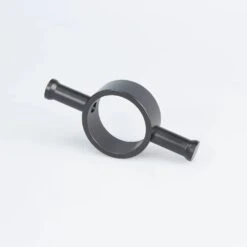 Radiant Vertical Single Heated Towel Bar (12v) - Matte Black -HERA BATHWARE radiant vertical single heated towel bar 12v matte blackmatte blackone vertical heated rail with hookheated towel railradiant 187793