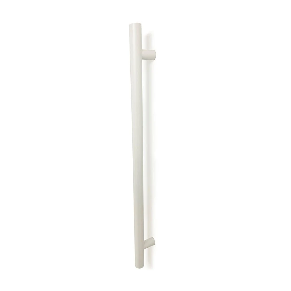 Radiant Vertical Single Heated Towel Bar (12v) - Matte White 2 Radiant Vertical Single Heated Towel Bar (12v) - Matte White - Image 2