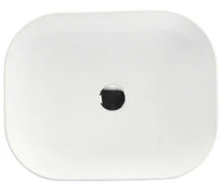 Rectangle Ceramic Basin - 500x400x145mm -HERA BATHWARE rectangle ceramic basin 500x400x145mmmatte whitebella vista 912906