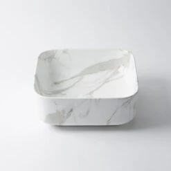 Regency Square Classic Above Counter Carrara Basin | Eight Quarter