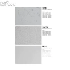 Rocky Gloss White Free Standing Vanity - 750mm Drawers On RIGHT -HERA BATHWARE rocky gloss white free standing vanity 750mm drawers on rightvanitiesaulic 708760