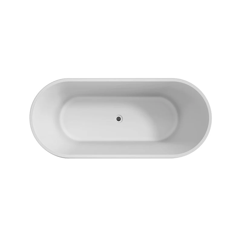 Rome 1800mm Matte White Freestanding Bathtub 2 Rome 1800mm Matte White Freestanding Bathtub - Image 2