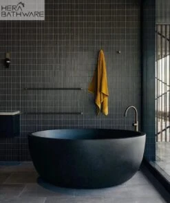 Romeo Freestanding Stone Bath -HERA BATHWARE romeo freestanding stone bathoverflow waste1500x600mmbathtubpietra bianca 957257