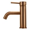 Round Basin Mixer Curved | Meir