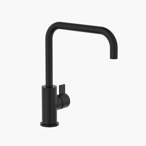 Round Blade Sink Mixer - Matte Black | Clark 1 Round Blade Sink Mixer - Matte Black | Clark