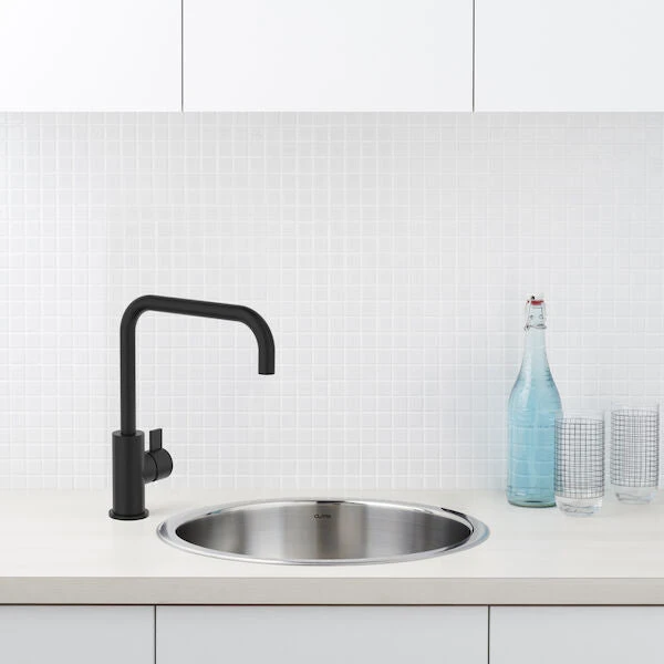 Round Blade Sink Mixer - Matte Black | Clark 2 Round Blade Sink Mixer - Matte Black | Clark - Image 2