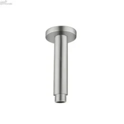 ROUND Ceiling Arm 100mm Length -HERA BATHWARE round ceiling arm 100mm lengthbrushed nickelshower armnero tapware 918250