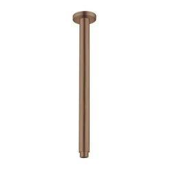 ROUND Ceiling Arm 150mm Length 5 ROUND Ceiling Arm 150mm Length -HERA BATHWARE round ceiling arm 150mm lengthbrushed bronzeshower armnero tapware 205067