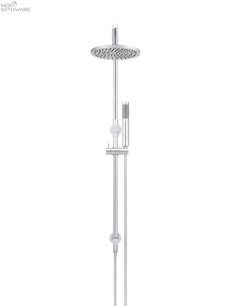 Round Combination Shower Rail, 200mm Rose, Single Function Hand Shower 17 Round Combination Shower Rail, 200mm Rose, Single Function Hand Shower - Image 17