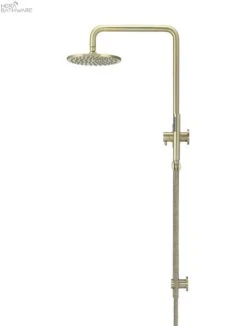Round Combination Shower Rail, 200mm Rose, Single Function Hand Shower 22 Round Combination Shower Rail, 200mm Rose, Single Function Hand Shower -HERA BATHWARE round combination shower rail 200mm rose single function hand showertiger bronzetapwaremeir 109470