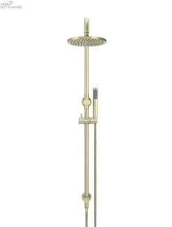 Round Combination Shower Rail, 200mm Rose, Single Function Hand Shower 21 Round Combination Shower Rail, 200mm Rose, Single Function Hand Shower -HERA BATHWARE round combination shower rail 200mm rose single function hand showertiger bronzetapwaremeir 934472