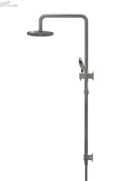 Round Combination Shower Rail, 200mm Rose, Three-Function Hand Shower 22 Round Combination Shower Rail, 200mm Rose, Three-Function Hand Shower -HERA BATHWARE round combination shower rail 200mm rose three function hand showergun metaltapwaremeir 671501