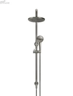 Round Combination Shower Rail, 200mm Rose, Three-Function Hand Shower 21 Round Combination Shower Rail, 200mm Rose, Three-Function Hand Shower -HERA BATHWARE round combination shower rail 200mm rose three function hand showergun metaltapwaremeir 748835