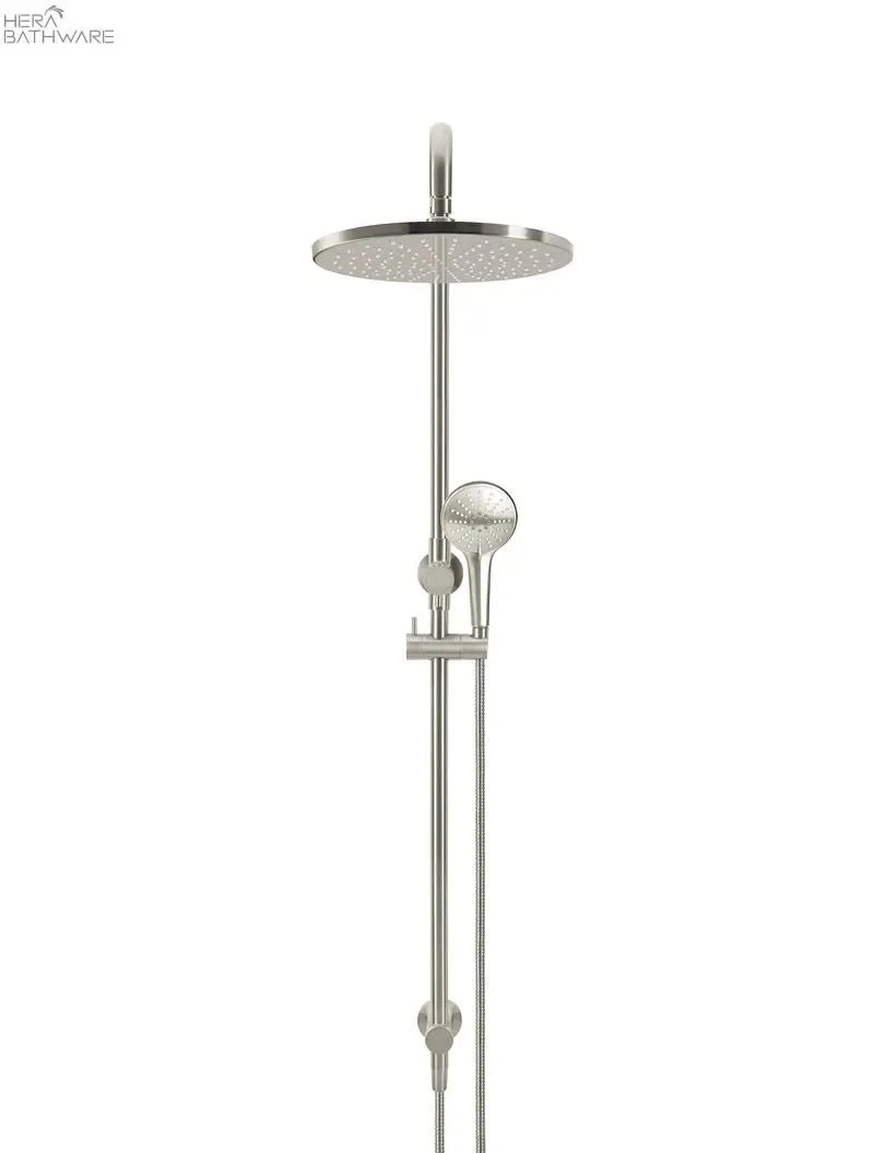 Round Combination Shower Rail 300mm Rose, Three Function Hand Shower 9 Round Combination Shower Rail 300mm Rose, Three Function Hand Shower - Image 9