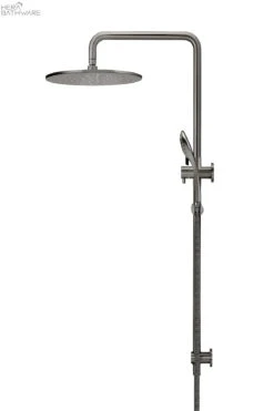 Round Combination Shower Rail 300mm Rose, Three Function Hand Shower 20 Round Combination Shower Rail 300mm Rose, Three Function Hand Shower -HERA BATHWARE round combination shower rail 300mm rose three function hand showergun metaltapwaremeir 249867