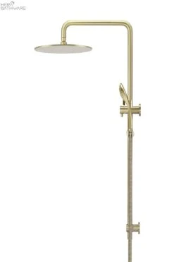 Round Combination Shower Rail 300mm Rose, Three Function Hand Shower 16 Round Combination Shower Rail 300mm Rose, Three Function Hand Shower -HERA BATHWARE round combination shower rail 300mm rose three function hand showertiger bronzetapwaremeir 930594