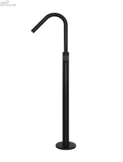 Round Freestanding Bath Spout And Hand Shower -HERA BATHWARE round freestanding bath spout and hand showerchromefreestanding bath mixermeir 601857