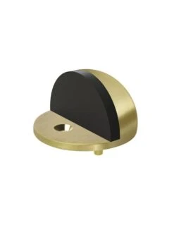 Round Half Moon Door Stop 5 Round Half Moon Door Stop -HERA BATHWARE round half moon door stoptiger bronzebathroom accessoriesmeir 767118