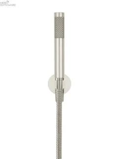 Round Hand Shower On Fixed Bracket -HERA BATHWARE round hand shower on fixed bracketgun metaltapwaremeir 612677