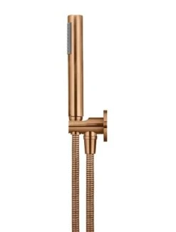 Round Hand Shower On Fixed Bracket -HERA BATHWARE round hand shower on fixed bracketlustre bronzetapwaremeir 458277