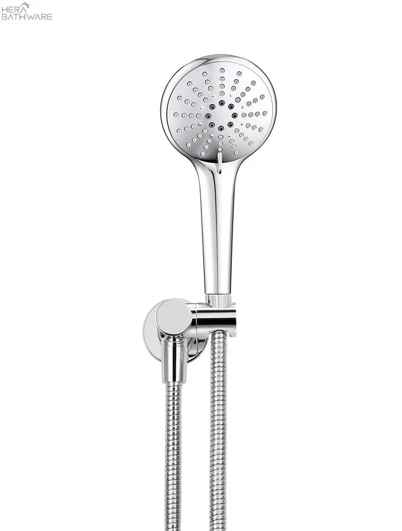 Round Hand Shower On Swivel Bracket 1 Round Hand Shower On Swivel Bracket