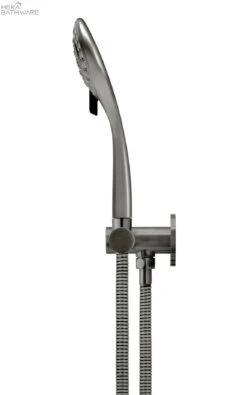 Round Hand Shower On Swivel Bracket 23 Round Hand Shower On Swivel Bracket -HERA BATHWARE round hand shower on swivel bracketgun metaltapwaremeir 365149
