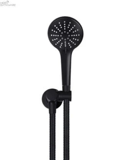 Round Hand Shower On Swivel Bracket 16 Round Hand Shower On Swivel Bracket -HERA BATHWARE round hand shower on swivel bracketmatte blacktapwaremeir 269607