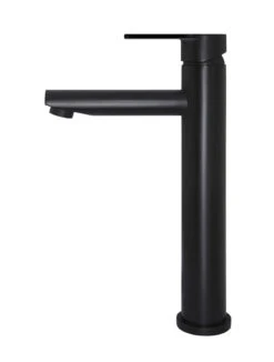 Round Paddle Tall Basin Mixer 26 Round Paddle Tall Basin Mixer -HERA BATHWARE round paddle tall basin mixermatte blacktapwaremeir 778047
