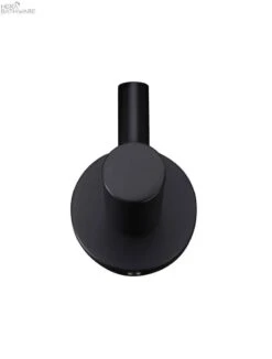 Round Robe Hook 32 Round Robe Hook -HERA BATHWARE round robe hookmatte blackbathroom accessoriesmeir 395329