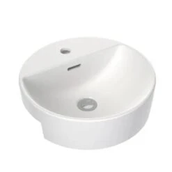 ROUND SEMI RECESSED BASIN 400MM