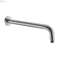 ROUND Shower Arm 330mm 15 ROUND Shower Arm 330mm -HERA BATHWARE round shower arm 330mmgraphiteshower armnero tapware 861616