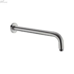 ROUND Shower Arm 330mm 13 ROUND Shower Arm 330mm -HERA BATHWARE round shower arm 330mmgun metalshower armnero tapware 267074