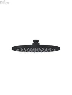 Round Shower Rose 200/300mm -HERA BATHWARE round shower rose 200300mm200mmmatte blacktapwaremeir 809242