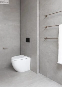 Round Single/Double Towel Rail 900mm | Meir -HERA BATHWARE round singledouble towel rail 900mm meirtiger bronzesingle towel railbathroom accessoriesmeir 821291
