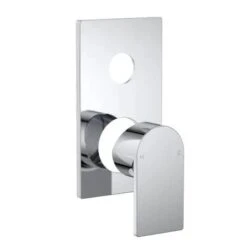 ROUND SQUARE WALL MIXER WITH DIVERTER - TRIM KIT