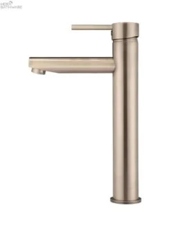 Round Tall Basin Mixer -HERA BATHWARE round tall basin mixerchampagnetapwaremeir 173074