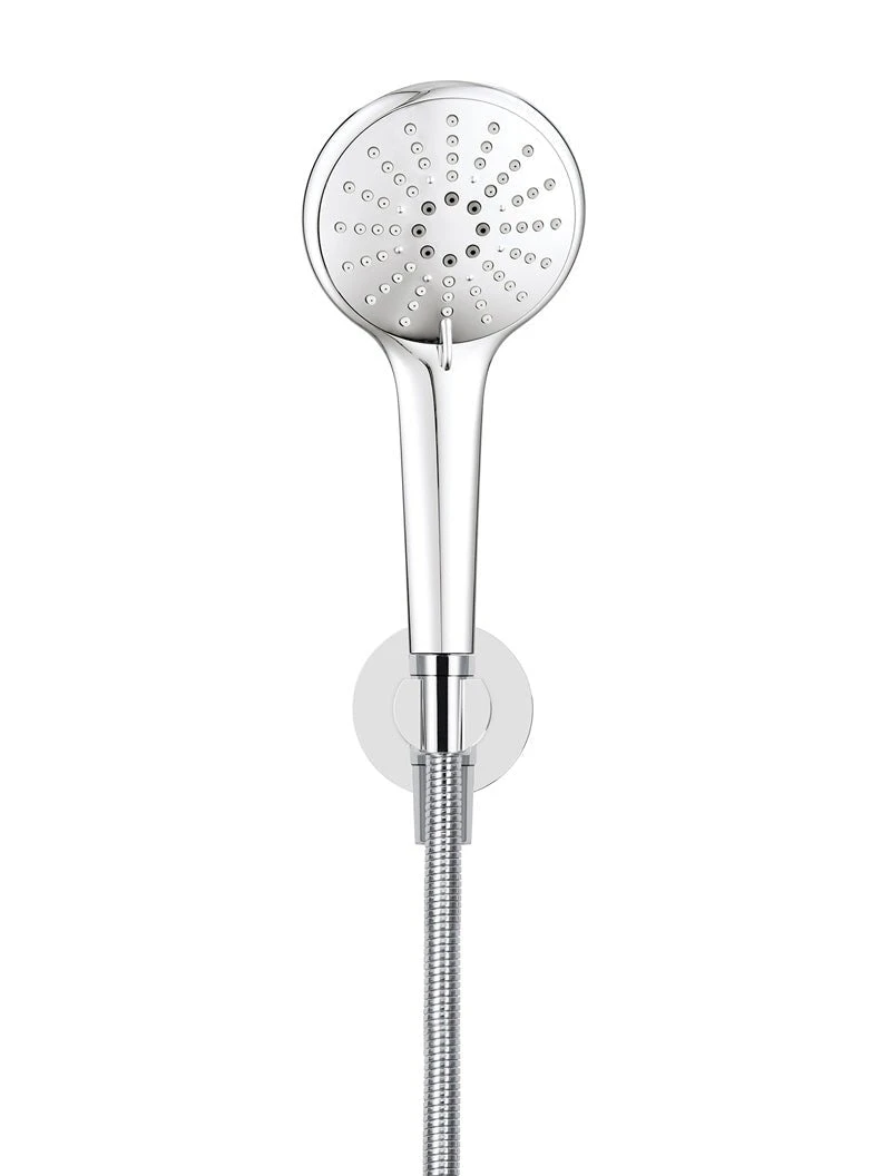 Round Three Function Hand Shower On Fixed Bracket 1 Round Three Function Hand Shower On Fixed Bracket