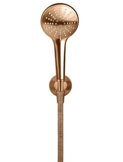 Round Three Function Hand Shower On Fixed Bracket 25 Round Three Function Hand Shower On Fixed Bracket -HERA BATHWARE round three function hand shower on fixed bracketlustre bronzetapwaremeir 597079