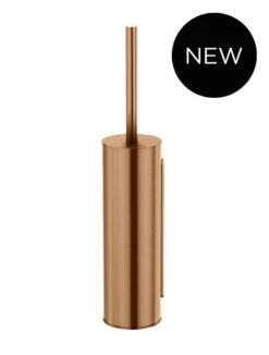 Round Toilet Brush & Holder | Meir 13 Round Toilet Brush & Holder | Meir -HERA BATHWARE round toilet brush holder meirlustre bronzetapwaremeir 718137