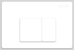 R&T Giro Square Button, Matte White