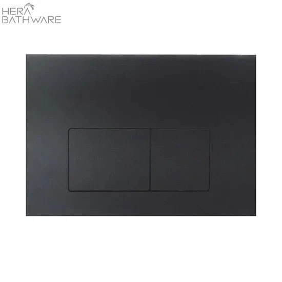 R&T Toilet Cistern Button - Black Square 1 R&T Toilet Cistern Button - Black Square