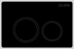 R&T Waze Round Button, Matte Black