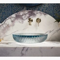 Salute® Above Counter Basin Vessel Bathroom Sink, No Overflow -HERA BATHWARE salute above counter basin vessel bathroom sink no overflowkohler 513737