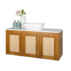Santiga Teak Bathroom Vanity CabinetOnly -HERA BATHWARE santiga teak bathroom vanity cabinet only1200mmfifth ave 797067